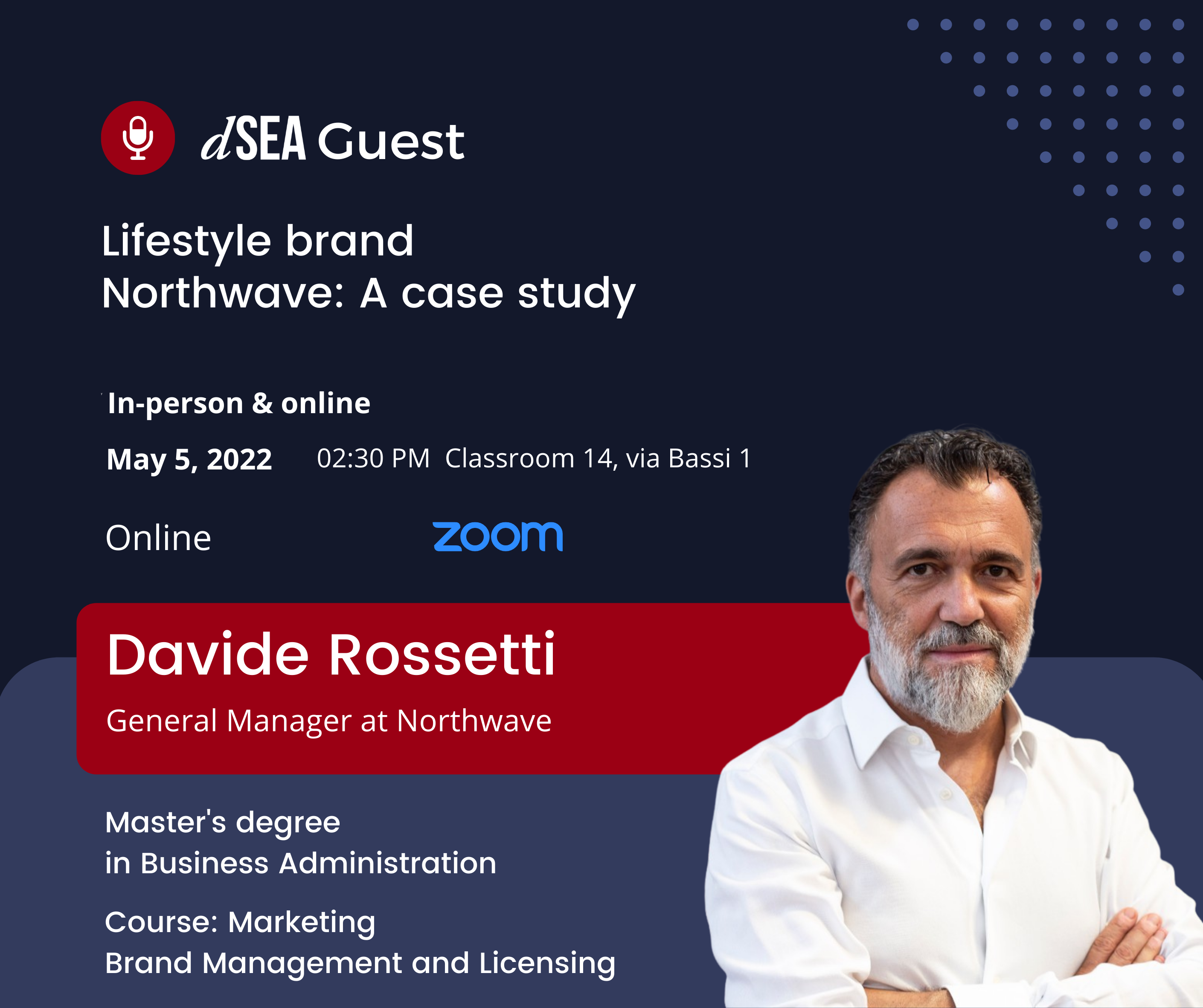 Davide Rossetti, CEO Northwave